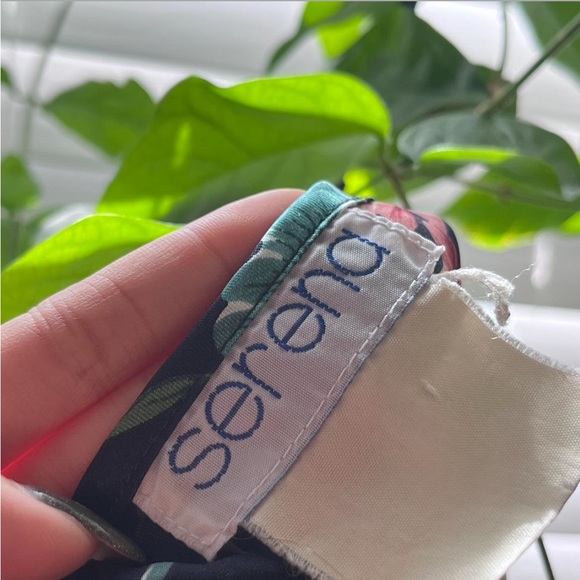 2000s Serena Lingerie Floral Slip Dress - Picture 3 of 4